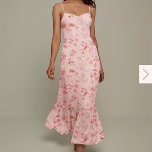 AW Bridal Denise Dress Peach Blossom Size 6